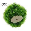 Turtle Safe Tank Decoration Artificial Water Plant, Natural Color Dense Grass Shape Aquarium Plants, Soft Shrimp Plants Plastic Fake for Fish