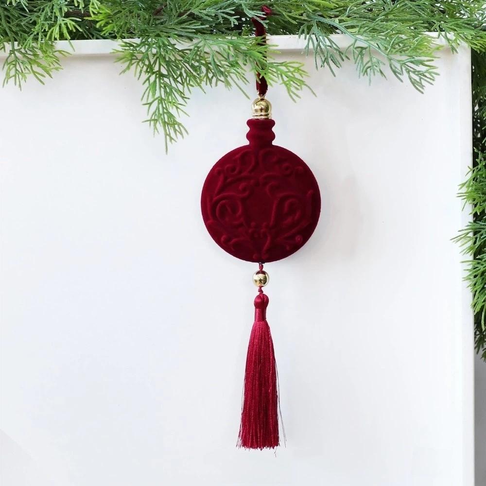Snowflake Elk Christmas Tree Ornaments DIY Xmas Ball Ornament Hanging Ornaments Festive Occasions