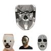 Slipknot Halloween Mask With Clown Face And Zipper Mouth For Costume Parties
