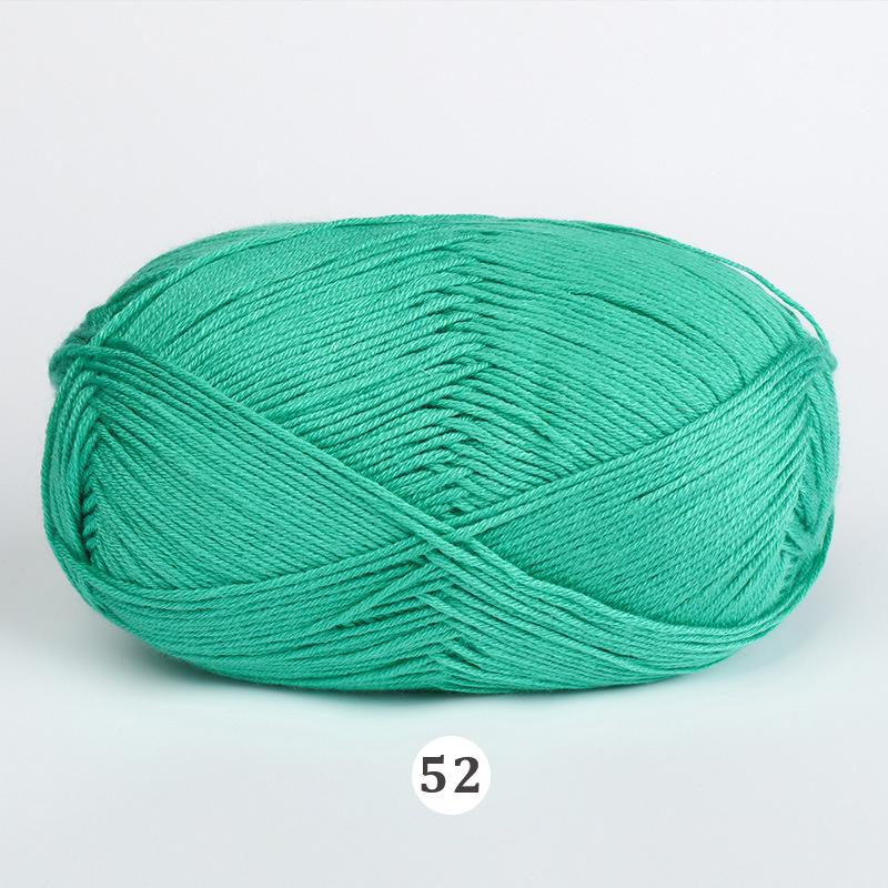 50g/Ball DIY Crochet Yarn Hand Woven Yarn Knitted Fabric Natural Bamboo Cotton Baby High Quality