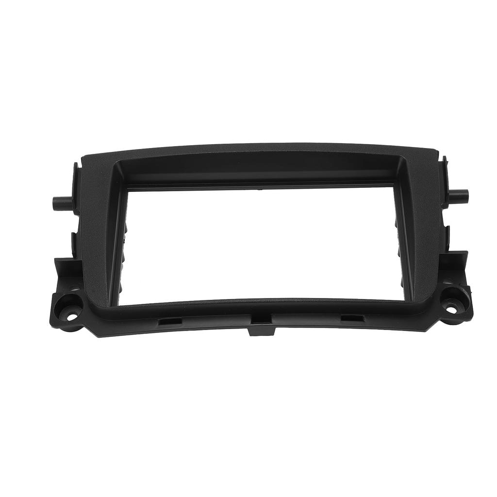 2Din Car Radio Stereo Fascia Frame CD Panel Trim ABS Replacement for Mercedes Benz Smart Fortwo 2011