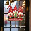 Праздничное подвесное украшение С Рождеством Деревянный настенный/дверной знак с колокольчиками, Рустикальный Санта Снеговик, Украшения для вечеринки, Елка, Олень Декоративные