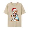 Cute Christmas Pitbull Dog Tshirts Vintage Top Tshirts Tops  Tees New Arrival Cotton Printed On Party Unisexs