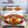 Manchester United F Custom Name Pattern Bedding,Quilt Set Quilt Cover Pillowcase Home Birthday Gift(1 * duvet cover + 2 * pillowcase, without core)