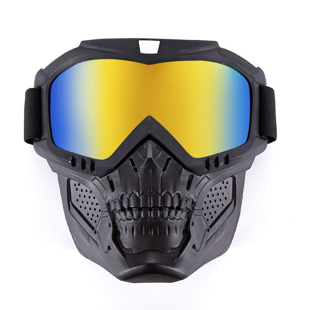 Skull Mask Locomotive Protection Off-Road Glasses Devil Mask Motorcycle Goggles Rider Goggles