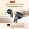 Оригинальные Bluetooth 6.0 наушники Lenovo LE259 Беспроводные наушники HIFI Игровые с шумоподавлением Наушники для тренировок Воспроизведение музыки Стерео Спортивные наушники