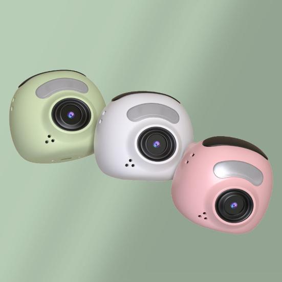 Мини цифровая камера 1080P видеорегистратор высокого разрешения портативная крошечная камера с картой 256 ГБ и экраном 1,7" для путешествий, влогов, ночной съемки