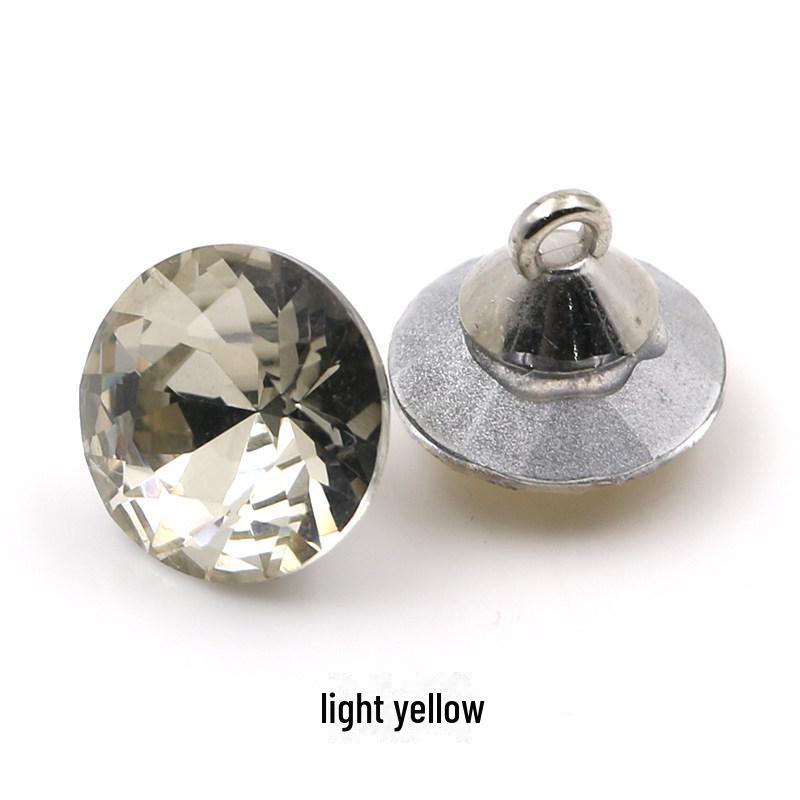 Sanai Crystal & Colored Diamond Buttons for Ladies' Clothing & Men's Shirts