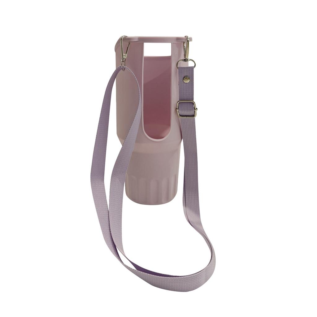 Силиконовая сумка для переноски бутылки с водой с карманом для телефона для стакана на 40 унций, водонепроницаемая неопреновая сумка-держатель для бутылки с водой с регулируемым ремешком Bollus