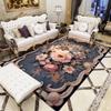 Скандинавский моющийся ковер для гостиной, европейский стиль, домашний декор, напольный коврик с принтом, ковер для зонирования, ковер для спальни, большой площади, ковры для дивана