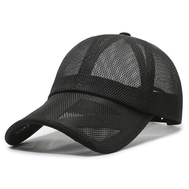 Summer Mesh Fashion Design Mesh Baseball Caps Sports Hats Mens Womens Travel and Trip Sunshade Hat Available Peaked Cap