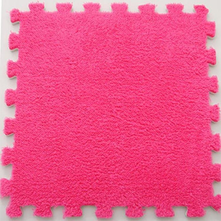 Plush Children's Mat EVA Foam Puzzles Baby Play Mat Children's Rugs for Room Warm Baby Toys Carpet Infant Carpet