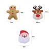 Cat Toys Christmas Elk Gingerbread Man Santa Claus Plush Cat Dogs Toys Interactive Play Cat Toys Self Hi Christmas Pet Supplies
