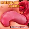 Vibrator Adult Sex Toys for Women - 4 In 1 Tongue Thrusting Vibrators Dildo Rose Sex Toys with 10 Licking Clitora Sex Machine