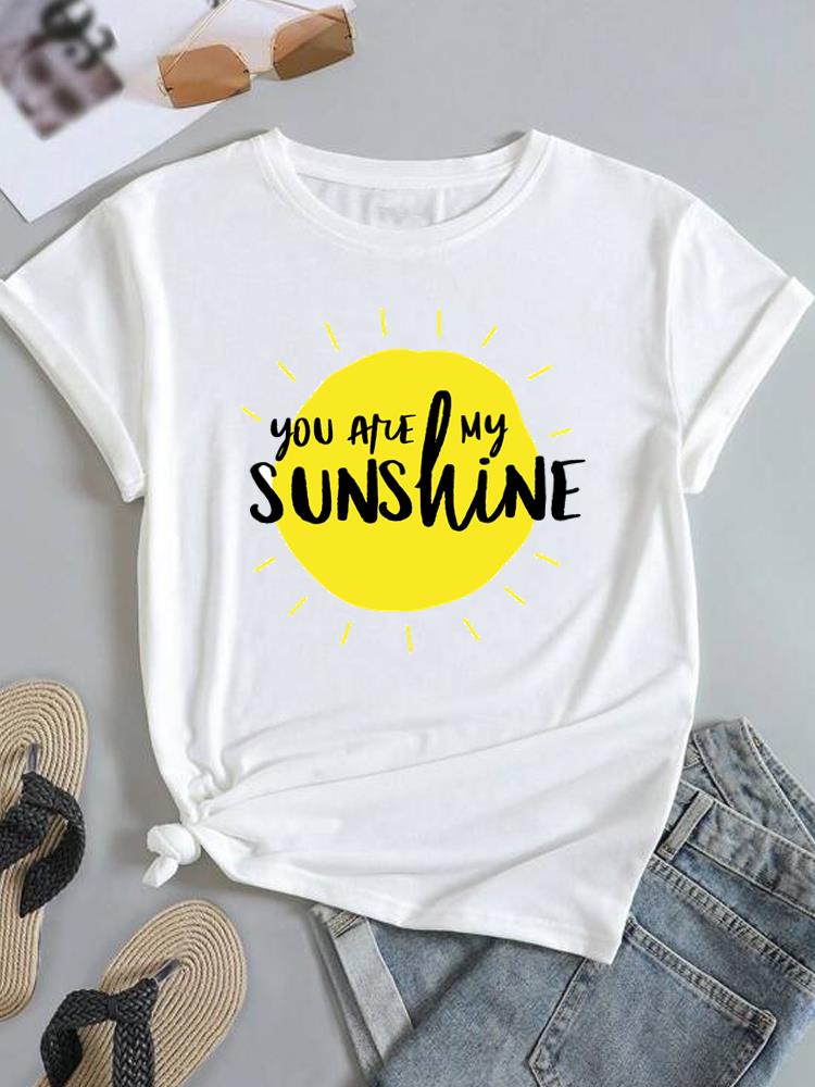 (Азиатский размер) Женская модная футболка с коротким рукавом в стиле 90-х годов, одежда с принтом, женская повседневная футболка, женские футболки с графикой