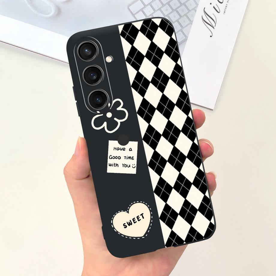 Для Samsung Galaxy A15 4G Чехол Роскошный Противоударный Задняя Крышка На Funda Samsung A15 A155F Capas Крутой Стиль Милый Мультяшный Принт Чехлы