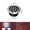 Уличный встраиваемый светодиодный прожектор Nufeng 15 Вт RGB