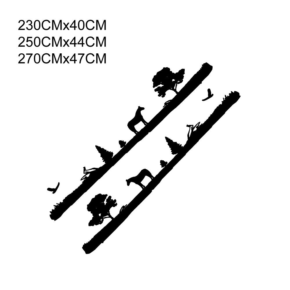 2 шт. автомобильные наклейки для Mercedes Benz Vito V Class Viano W447 WV639 W638 Camper Van графика виниловые наклейки авто тюнинг