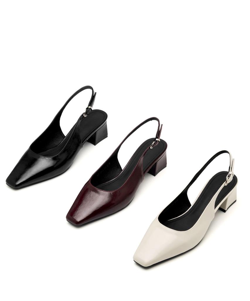 Шпоры Россан Минималистичные туфли-слингбэки 2,5 см -Ws9009 (3Color)