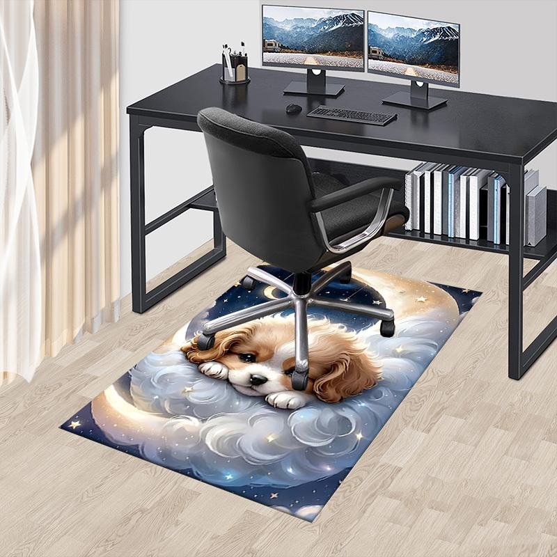 1PC Moon Cloud Extra Large Non-Slip Floor carpet, Office, family, bedroom, Studio - Large Area RugJ0391