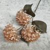 Hydrangea Snowball Artificial Stems Multibranch For Wedding Home Decor Gift