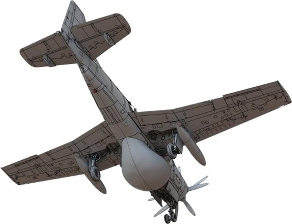Sword Палубный самолет раннего обнаружения Fairey Gannet Пластиковая модель SWD48014 1/48 AEW.3