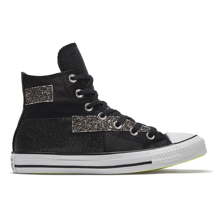 (WMNS) Converse Chuck Taylor All Star High 'Черный блеск' Женские 569427C
