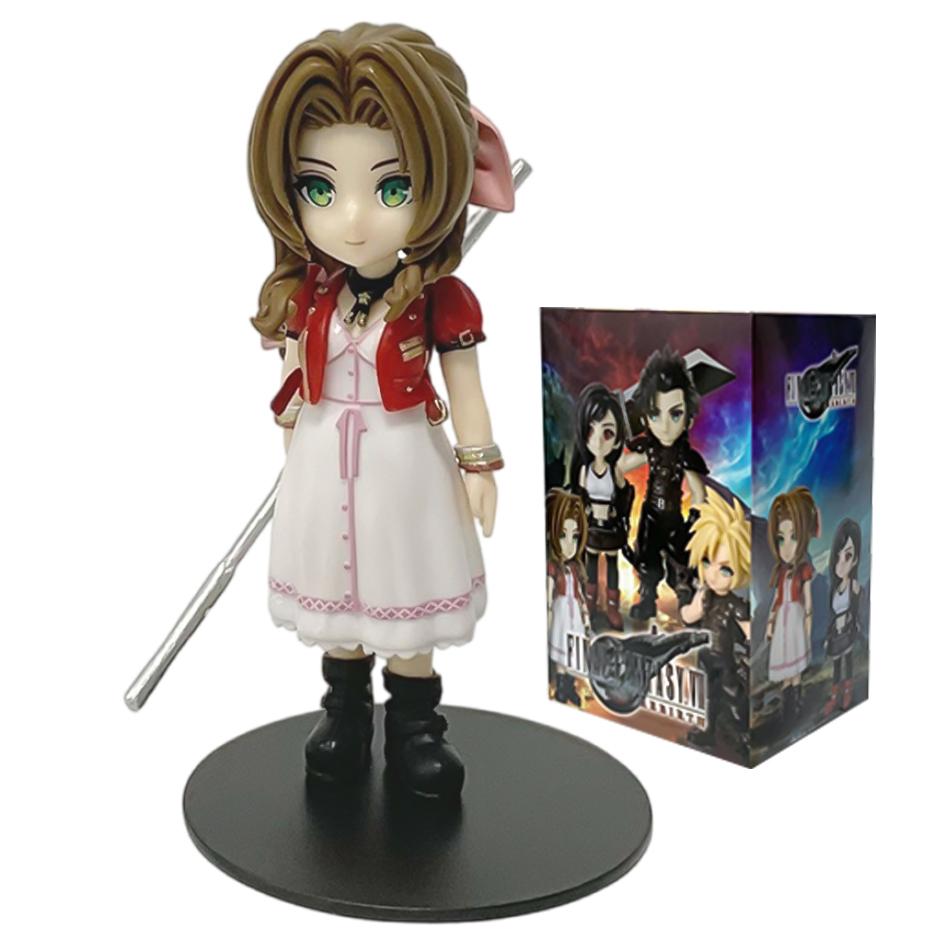 Popular New Anime Strife Tifa Lockhart Alice Gainsborough Zack Perot Model Pvc Figurine Desktop Decoration Ornament