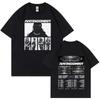 Rapper Playboi Carti Antagonist Tour Tshirt 2023 Concert Fans T Shirt Unisexs Fashion Hip Hop Short Sleeve Oversized Tshirts Bla