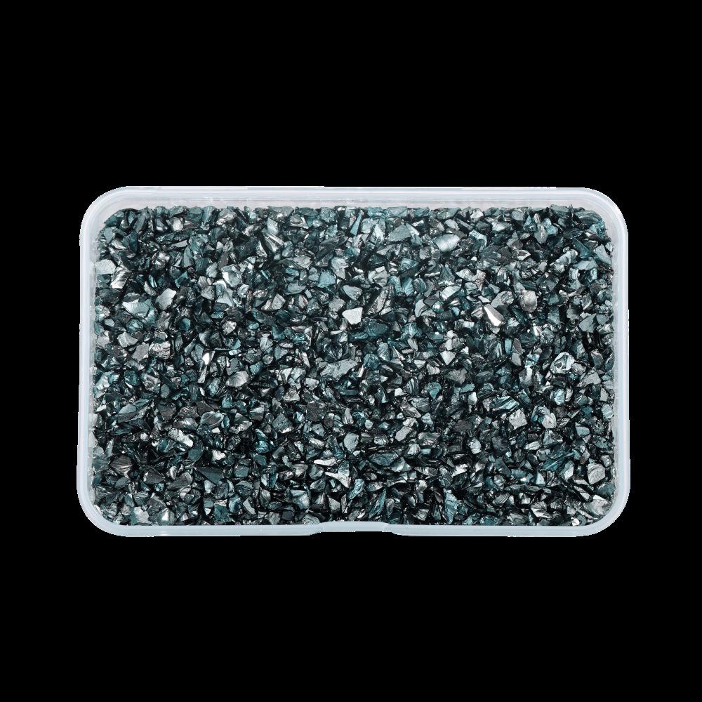 Набор для дизайна ногтей из цветного нерегулярного стеклянного гравия своими руками