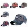 Винтажная кепка снэпбэк, выстиранная джинсовая кепка тракера, модные хип-хоп кепки, унисекс