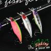 Fishing Lure Sinking Minnow Hard Bait 48S 48mm 3.3g Fishing Wobblers Jerkbait Bass Trout Lure Swimbait