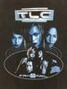 РЕДКИЙ! TLC Band Черная Хлопковая Футболка Полный размер S-5XL Унисекс HS174 Унисекс Футболка