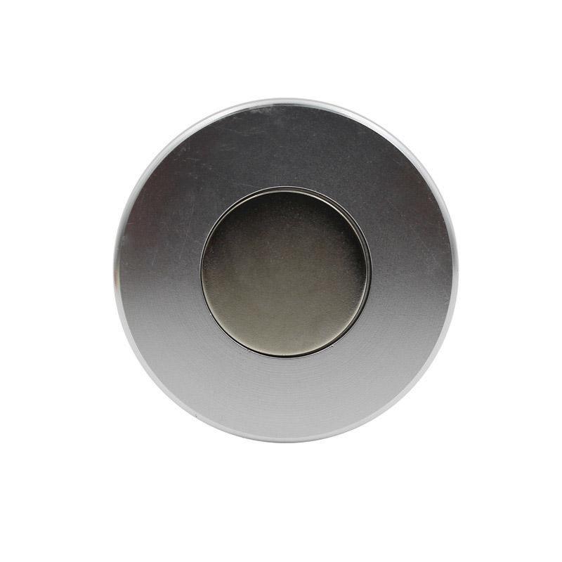 Магнитный многоцветный универсальный круглый металлический спиртовой уровень пузырьковый бусина горизонтальный инструмент диаметр 60*10 мм 1 шт