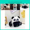 Рюкзак Панда Плюшевый Детский Унисекс Мультяшный Животное Школьная Сумка Дети Носят Ежедневно