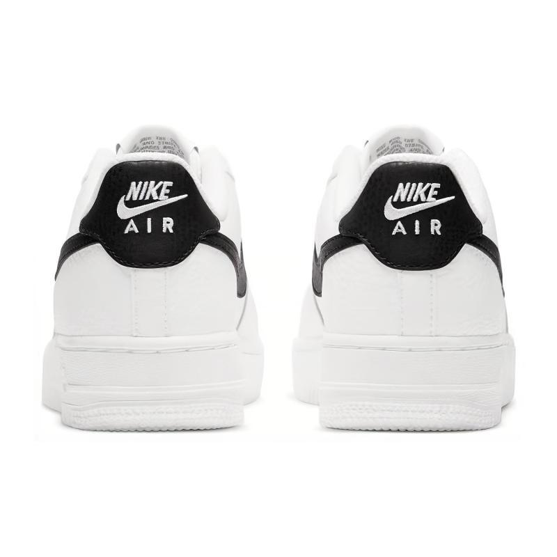 Nike Кроссовки Air Force 1 Low Белые Черные GS CT3839-100
