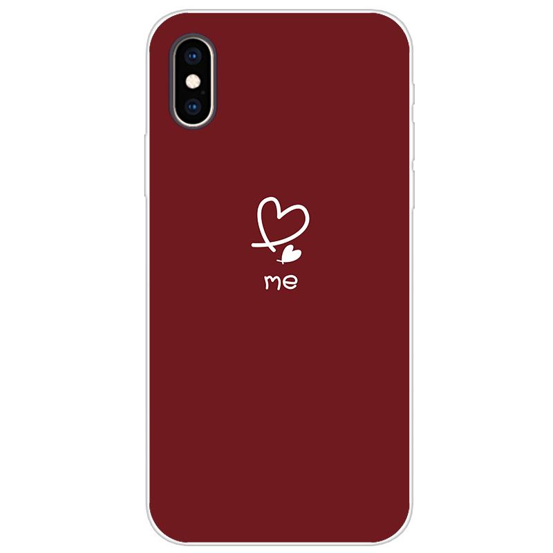 Чехол для iPhone X XS Max XR Чехол окрашенный мягкий силиконовый TPU Задняя крышка для iPhone X XS Max XR Coque Capa Funda Skin ударопрочный