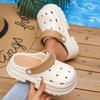 New Summer Women's Hole Shoes Leisure Heightening Comfortable Beach Shoes
