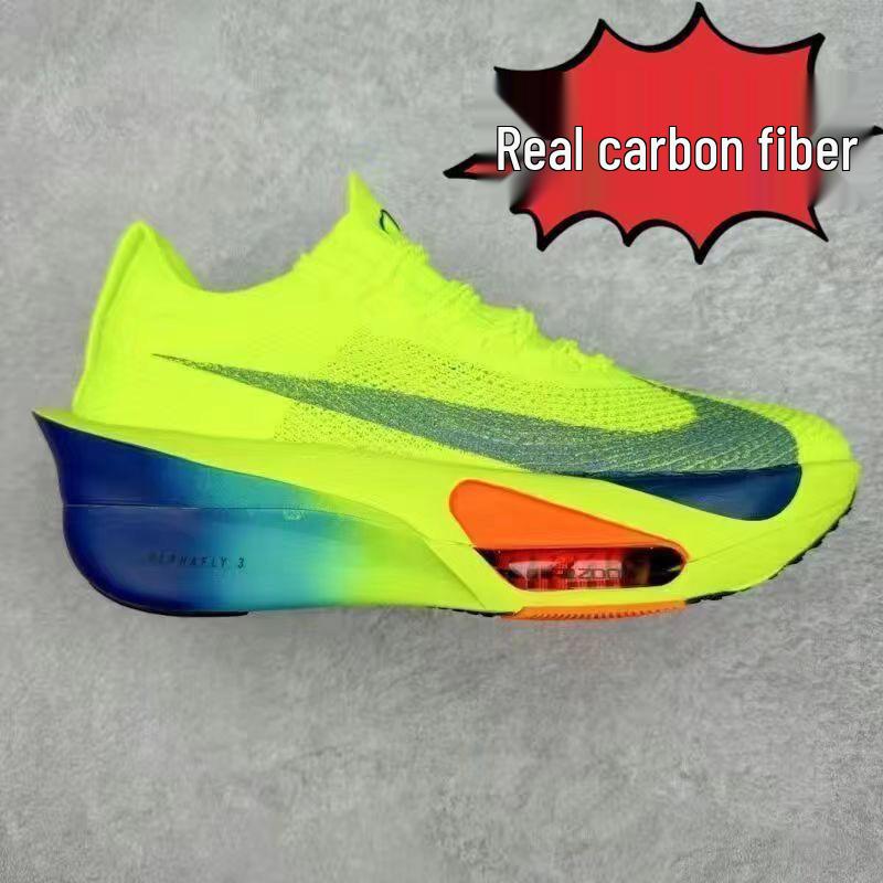 Pure Source Zoom Alphafly 3 Марафонские Беговые Кроссовки с Углеродной Пластиной и Воздушной Подушкой