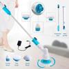Turbo Scrub Electric Cleaning Brush Adjustable Waterproof Cleaner Wireless Charging Clean Bathroom Kitchen Cleaning Tools Set Kitchen Set