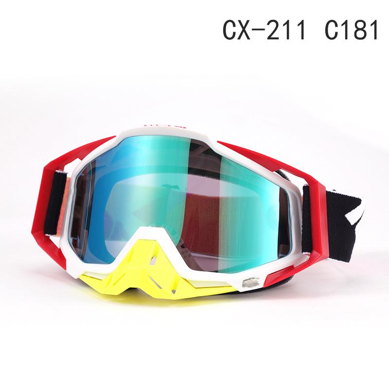 Ветрозащитные мотоциклетные и лыжные очки для использования за границей: 100% Внедорожная езда, катание на природе и защита при скоростном спуске