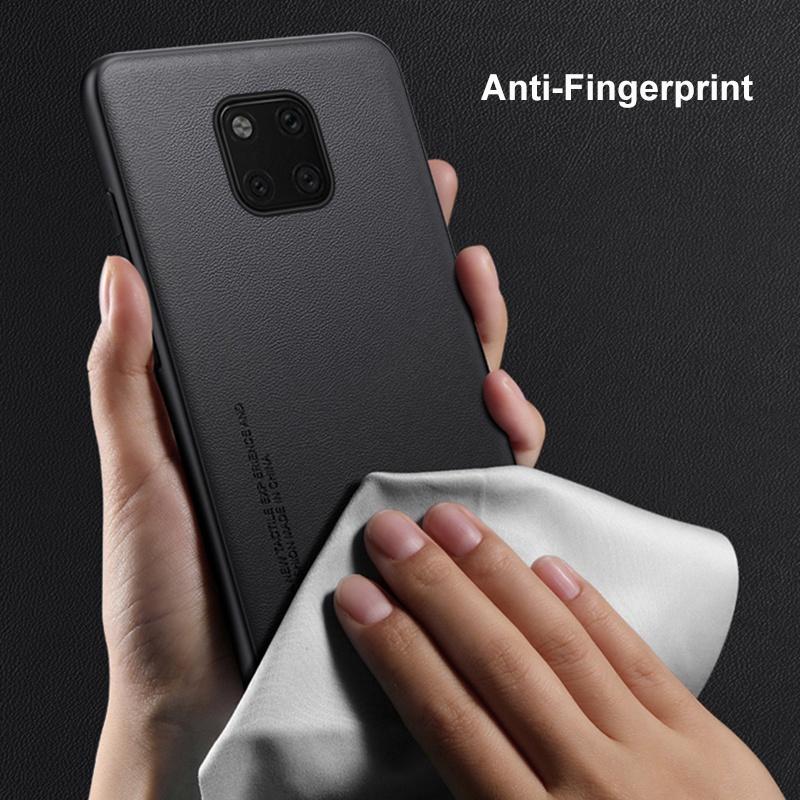PU Leather Case For Huawei Mate 20 Pro Back Cover Matte Silicone Full Protection Phone Case For Huawei Mate 20 Mate20 Pro