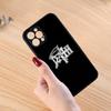 Чехол для телефона Old Deaths Mental Rock Черный Матовый Для IPhone 16 Pro Max 15 13 12 11 14 Pro Max Mini Plus SE2020 XS Max XR