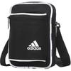 Adidas Полиэстеровая наплечная сумка, сумка кроссбоди обычная унисекс черная Adidas HE2678