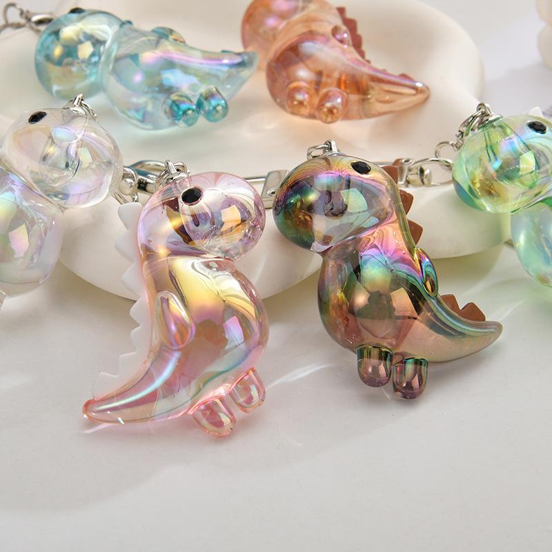 NEW Cute Acrylic Dinosaur Keychain, Paired With Sturdy Buckle, Daily Casual Backpack And Bag Decoration, Christmas Surprise Gift