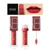 Pudaier Lip Gloss Nude Makeup Matte Matte Velvet Liquid Lipstick с антипригарным покрытием, пятицветная глазурь для губ