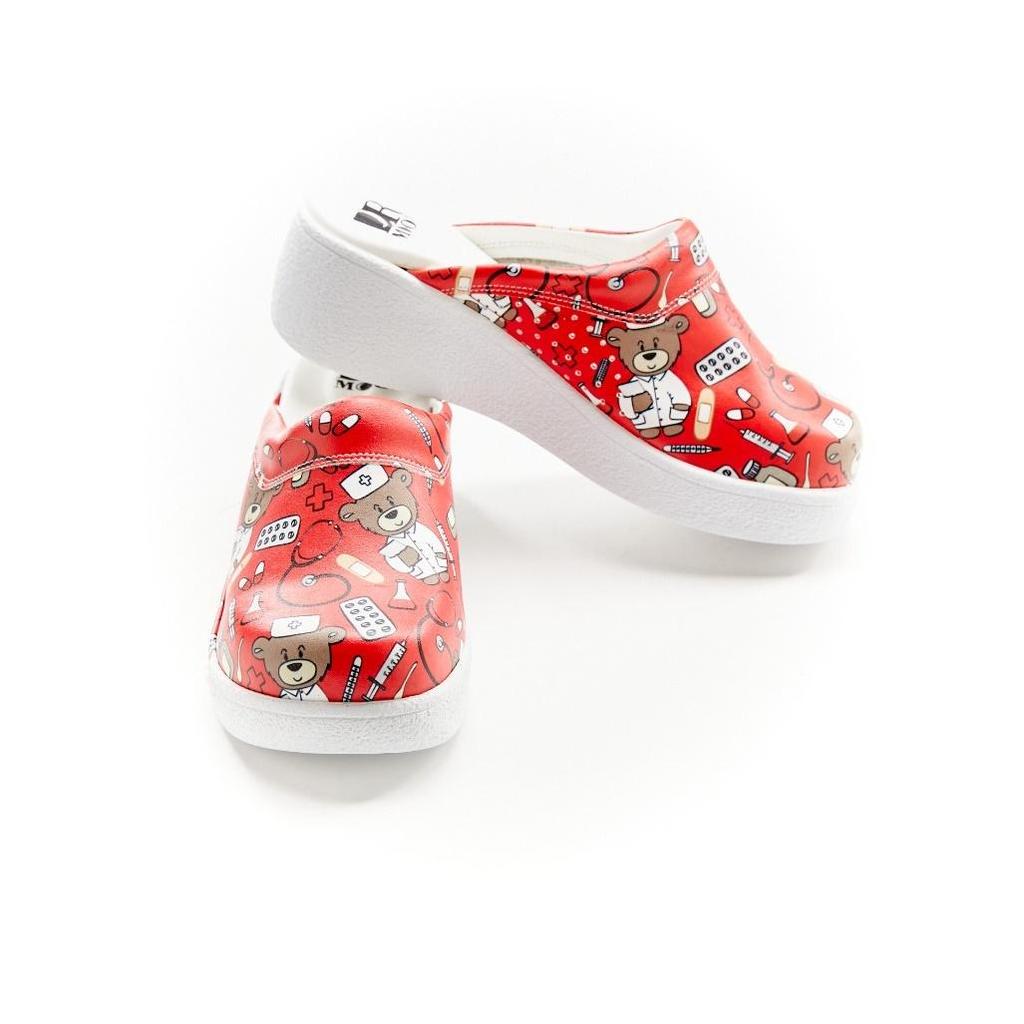 Ортопедические женские медицинские сабо — противоскользящие, удобные