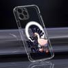 Funny Goose Phone Case For iPhone 17 16 15 14 13 12 Pro Max Plus With Magnetic Crystal Clear Case Wireless Charge