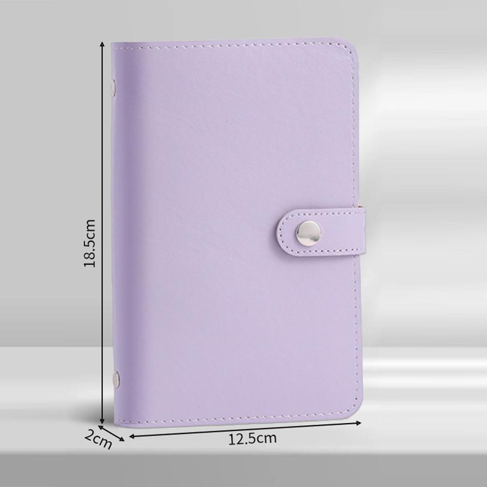 Clear 100 Envelop Savings Challenges Book Leather Cash Budget Notebook Money Planners