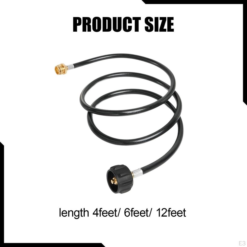 Adapter Hose Replaces Part, Quick Connect Refill for Gas Grill